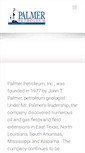 Mobile Screenshot of palmerpetro.com